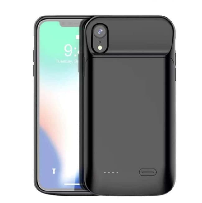 iPhone XS MAX Smart Battery Case Black Tablet Phone Case