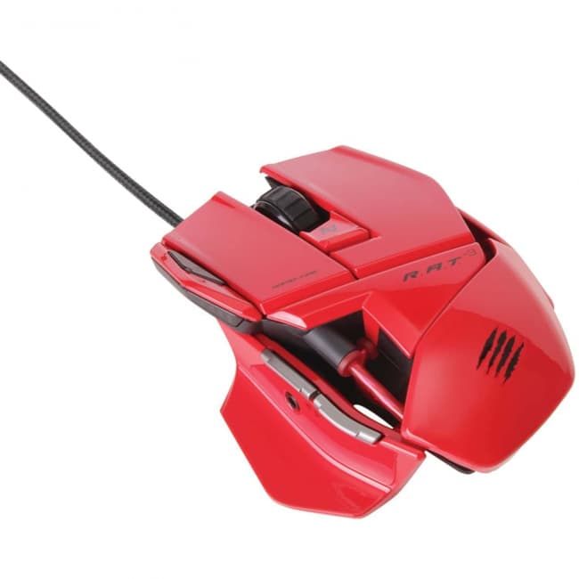 Mad Catz R A T 3 Usb Optical Mouse Racing Red Tablet Phone Case