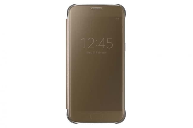 Official Galaxy S7 Edge Clear View Cover Case - | Tablet Phone Case