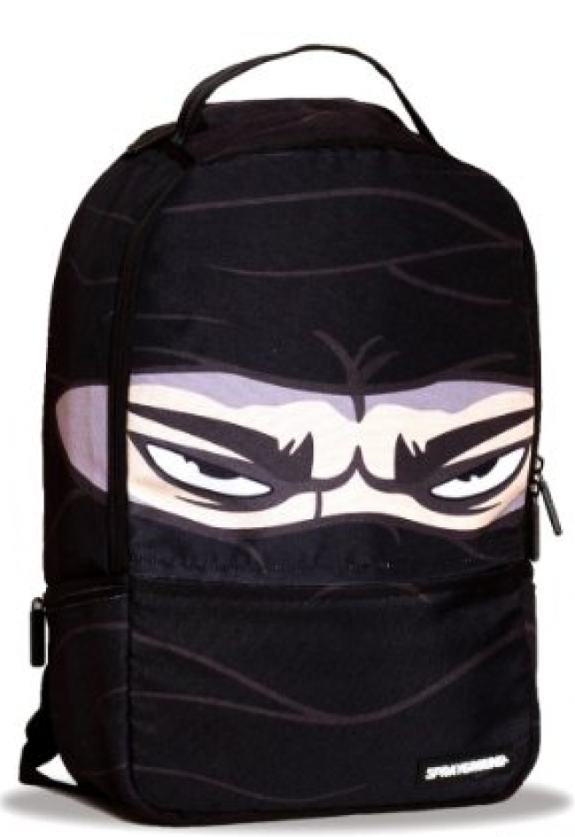 Tofi Ninja Black Backpack Laptop Bag Tablet Phone Case