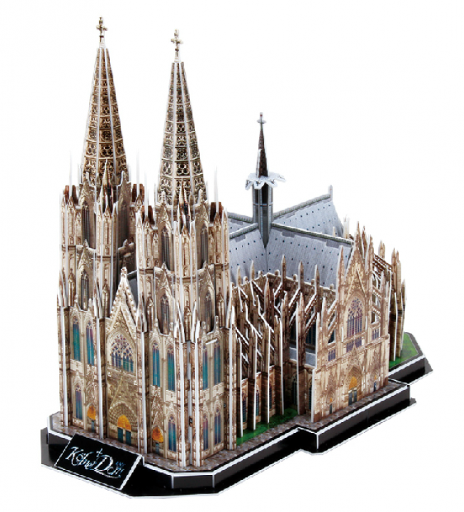 3d Model Puzzle Cubic Fun Germany Cologne Cathedral 179 Pcs Tablet Phone Case