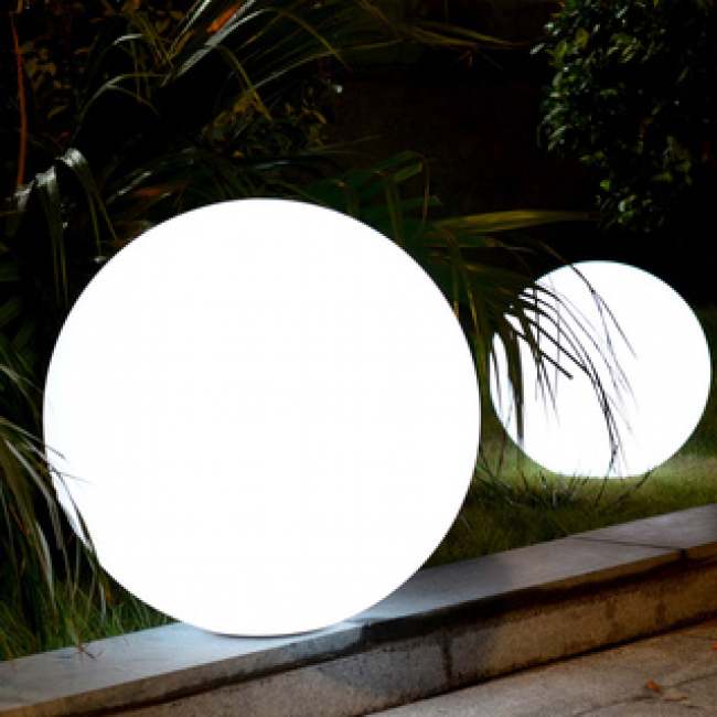 Led Color Changing Waterproof Cordless Outdoor Light Ball 25cm 10