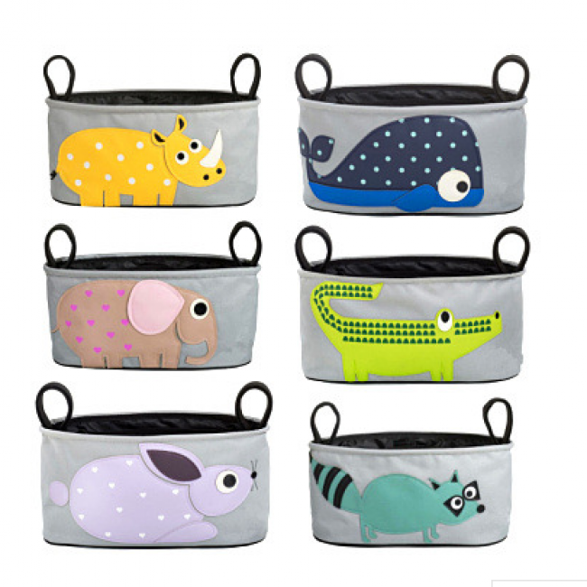 3 Sprouts Cute Animal Waterproof Stroller Organizer Tablet Phone Case