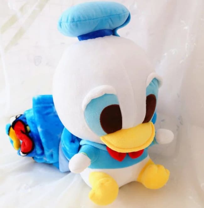 Donald Duck Plush Doll Blanket Combo 35cm 14 Inches Doll With 1 5m 5 Feet Blanket Tablet Phone Case Talking repeat duck plush toys cartoon restaurant chicken duck doll. donald duck plush doll blanket combo 35cm 14 inches doll with 1 5m 5 feet blanket