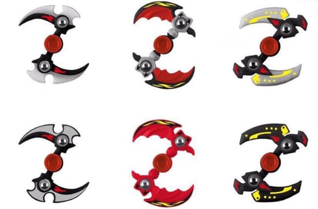 sharp fidget spinner blade