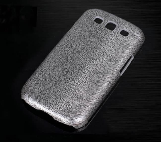 kamp Zwart Grootste Vivi Design Handmade Premium Leather Fur Pattern Case for Samsung Galaxy S3  | Tablet Phone Case