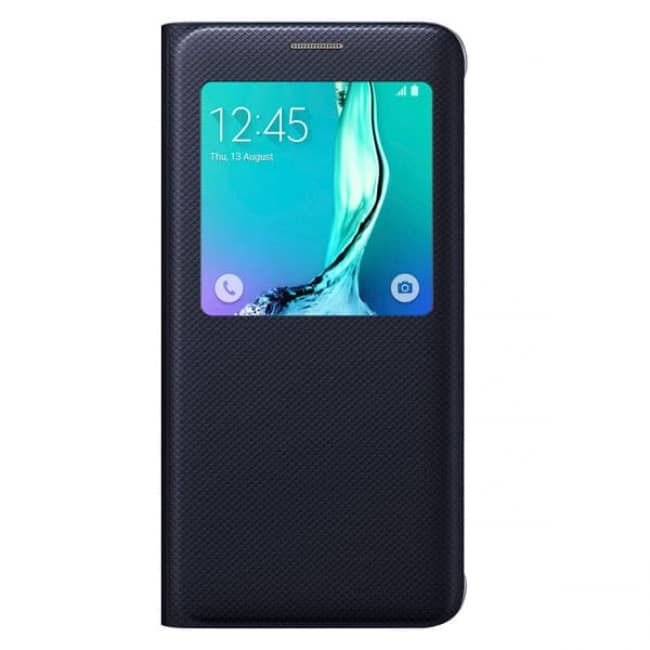 beproeving noorden Neerwaarts Samsung Galaxy S6 Edge Plus + S View Cover Black | Tablet Phone Case