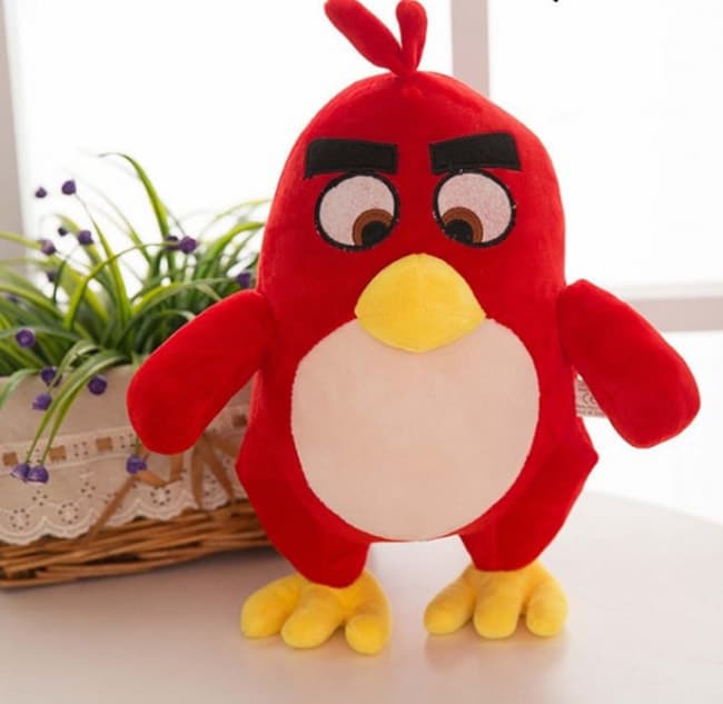 Angry Birds Red Bird Plush Stuffed Toy 35cm 14 Inches Tablet Phone Case
