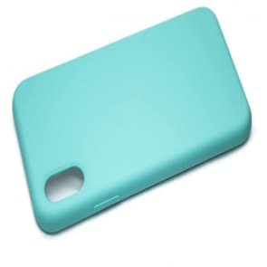 iPhone X Silicone Case - Aqua