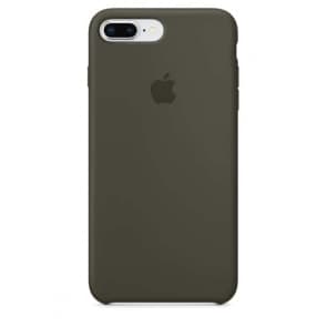 iPhone 8 / 7 Plus Silicone Case - Dark Olive