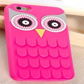 iPhone 6 Plus Silicone Owl Case