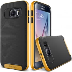 Verus Yellow Galaxy S6 Case Crucial Bumper Series