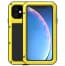 Shockproof Gorilla Glass Metal Case for iPhone 11