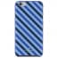 iPhone 6 Kate Spade Blue Diagonal Stripe Hybrid Hard Shell Case