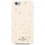 iPhone 6 Plus Kate Spade Confetti Hybrid Hard Shell Case Gold Cream