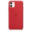 Apple iPhone 11 Silicone Case Red