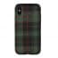 iPhone X Plaid Pattern Fabric Case