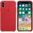 iPhone X Silicone Case - Red