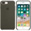 iPhone 8 / 7 Plus Silicone Case - Dark Olive