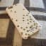 iPhone 6 Plus Kate Spade Confetti Hybrid Hard Shell Case Gold Cream