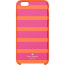 iPhone 6 Plus Kate Spade Pink Orange KineticStripe Hybrid Hard Shell Case