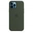 iPhone 12 Pro Max Silicone Case with MagSafe - Cyprus Green