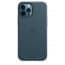 iPhone 12 Pro Max Leather Case with MagSafe - Baltic Blue