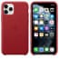Apple iPhone 11 Leather Case Red
