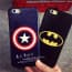 Captain America iPhone 6 Plus Soft Leather Feel Case