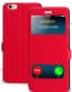 Window Flip Magnet Latch Case for iPhone 6 6s