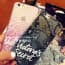 Victoria's Secret TPU Lace Case Black for iPhone 6 Plus
