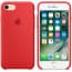 Silicone Case for Apple iPhone 7 - Red