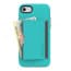 iPhone 7 Incipio Stowaway Cover Turquoise
