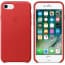 Leather Case for Apple iPhone 7 Red