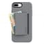 iPhone 7 Plus Incipio Stowaway Cover Gray