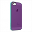 Belkin Grip Candy Sheer for iPhone 5 5s Fountain Blue Purple Lightning