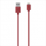 Belkin MIXIT Lightning to USB ChargeSync Cable 4 feet Red