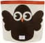 3 Sprouts Canvas Storage Bin Owl