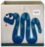 3 Sprouts Canvas Storage Box Snake