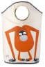 3 Sprouts Canvas Storage Laundry Hamper Orangutan