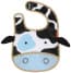 Skip Hop Zoo Tuck-Away Baby Bib Cow
