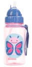 Skip Hop Zoo Little Kid Straw Bottle Butterfly