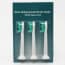 Pack of 3 Toothbrush Replacement Brush Heads for Philips Sonicare Proresults HX6013