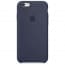 Apple iPhone 6 6s Plus Silicone Case - Midnight Blue