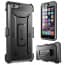 iPhone 6 6s Plus Unicorn Beetle Shockproof Drop Proof Case With Belt Clip Black