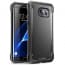Galaxy S7 Edge Unicorn Beetle Hybrid Protective Bumper Case - Black