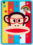Paul Frank Silicone Case for iPad Air Rainbow Monkey Blue Glasses Julius