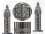 DIY 3D Stainless Steel Metal Puzzle Laser Cut-London Big Ben