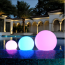 LED  Color Changing Waterproof Cordless Outdoor Light Ball 30cm 12”
