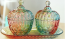 Home Decor Set of 3 Designer Multi Color Candy Cookie Jars